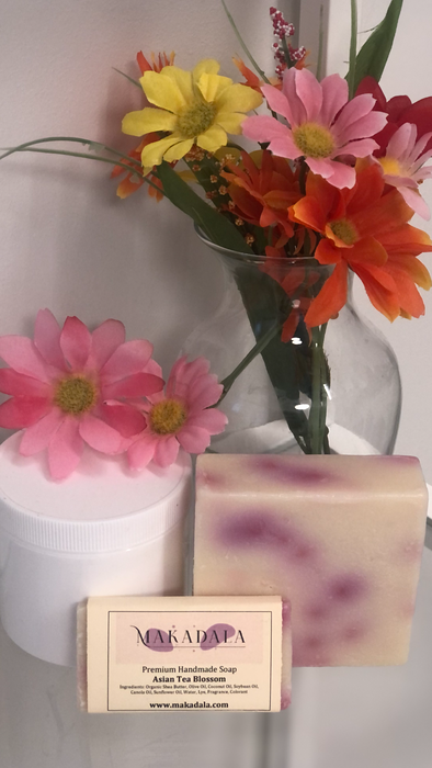 Asian Tea Blossom Soap & Body Butter Set