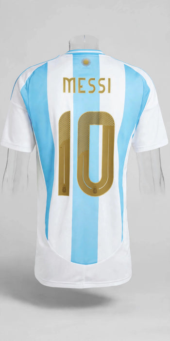 Argentina Messi #10 - Black / blue - portrait back