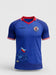 Haiti jersey in royal blue - studio front view