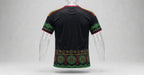 Jamaica black and green jersey back view