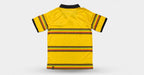 Jamaica yellow jersey back detail view