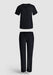 Uniform Style 1136 scrub set in black - studio front view