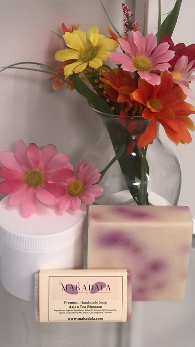 Asian Tea Blossom Soap &  Body Butter Set