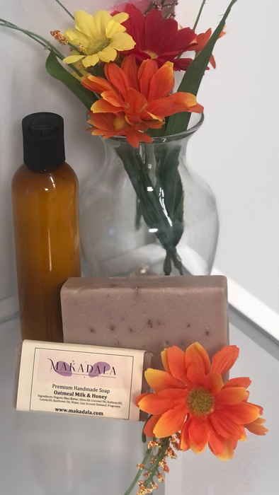 Oatmeal Milk & Honey  Soap Lotion Set