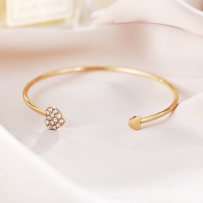 Cute Crystal Snake Bracelet