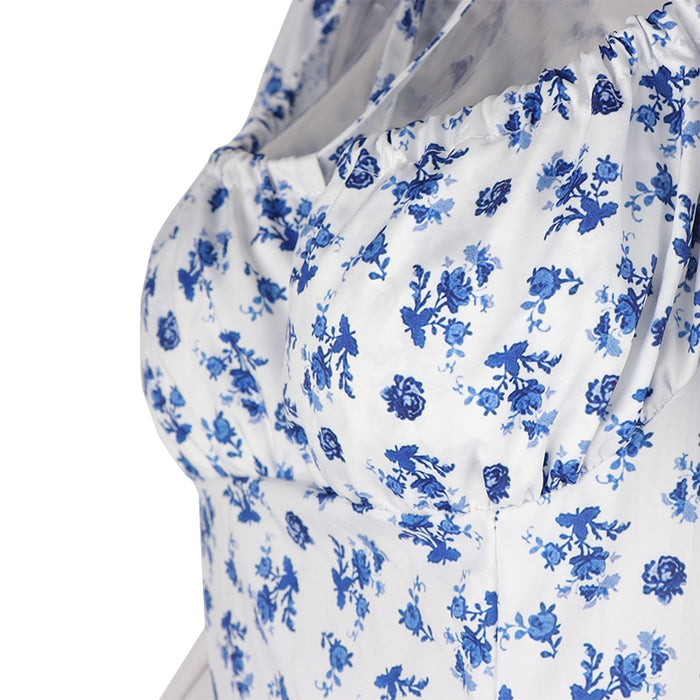 Summer Sexy Floral Print Dress
